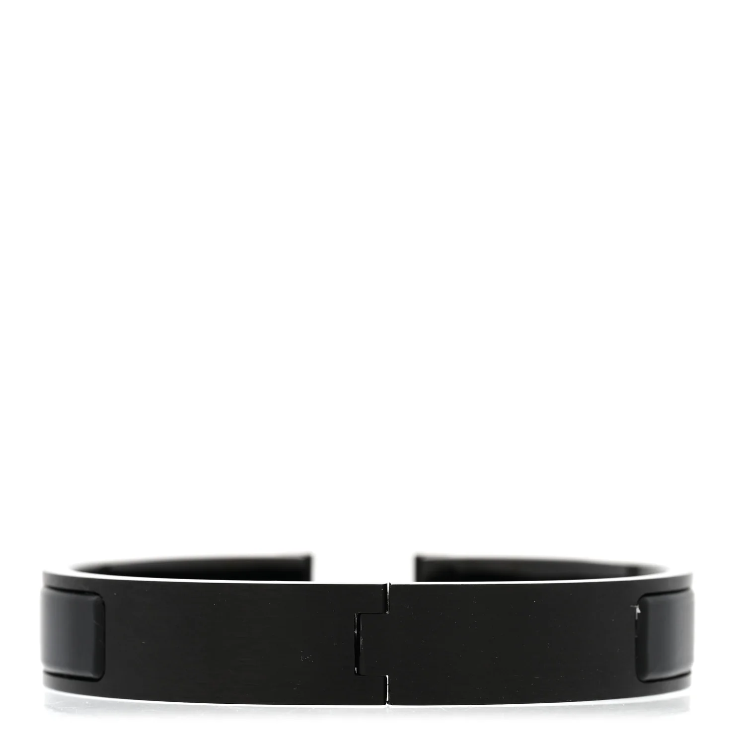 Matte Enamel Narrow Clic Clac HH Bracelet T5 So Black - Image 3