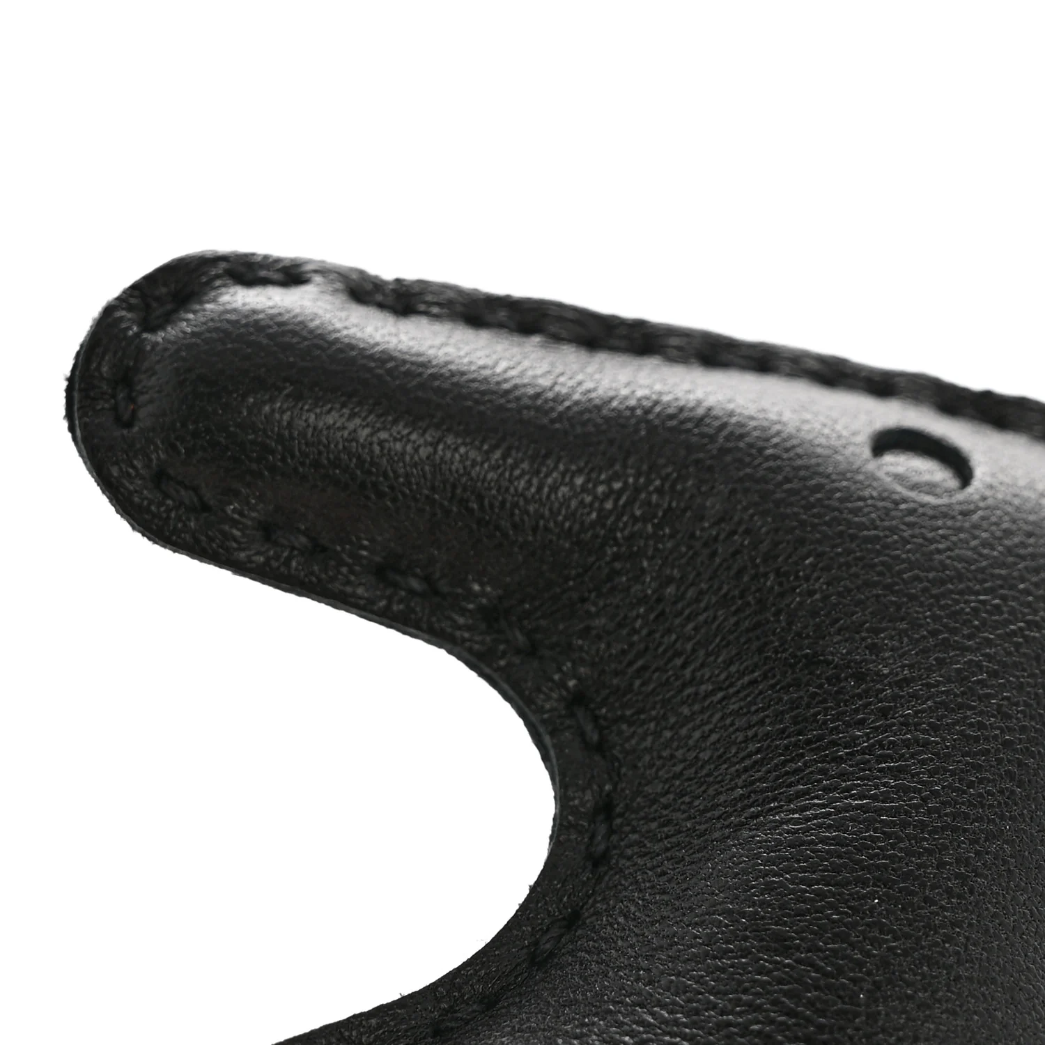 Milo Lambskin Grigri Rodeo Horse Bag Charm MM So Black - Image 4