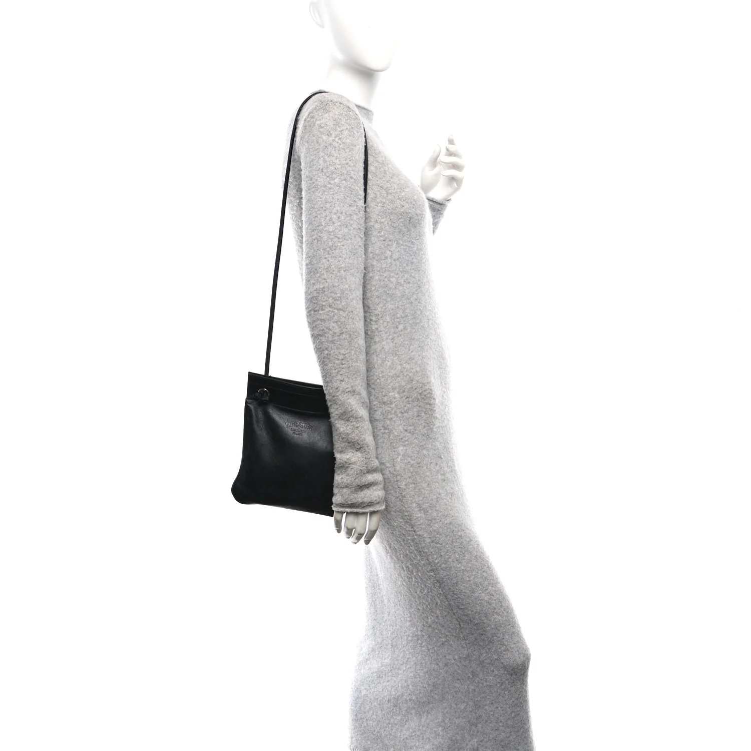 Milo Lambskin Swift Mini Aline Black - Image 4