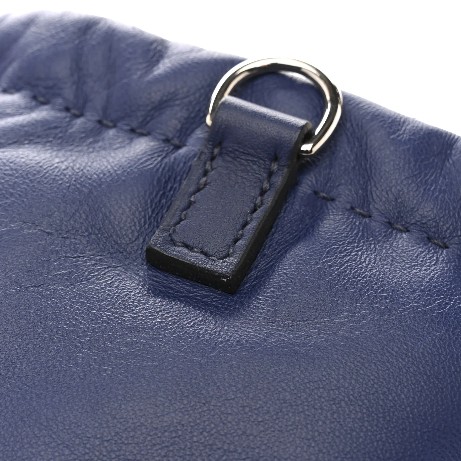 Milo Lambskin Swift Pilo Phone Case Bleu Saphir Black - Image 9