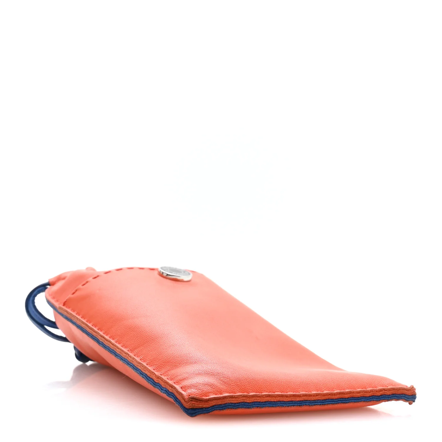 Milo Lambskin Swift Pilo Phone Case Orange Blue - Image 4