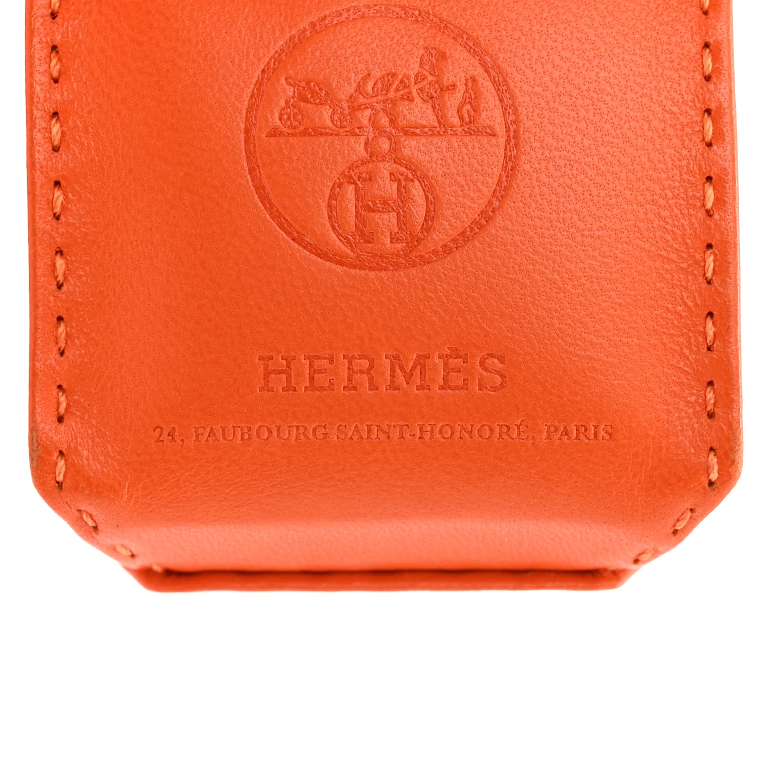 Milo Lambskin Swift Shopping Bag Charm Feu Gold - Image 3