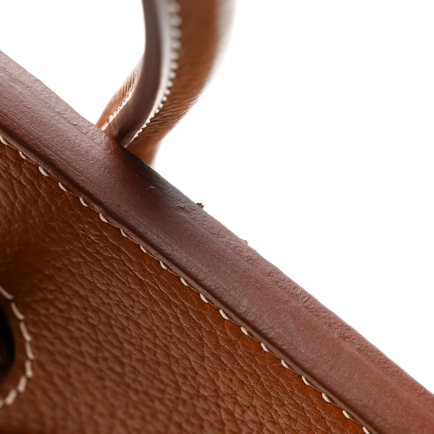 Natural Barenia Faubourg Birkin 25 Fauve - Image 12