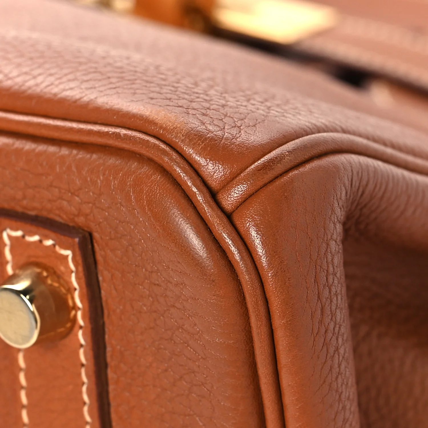 Natural Barenia Faubourg Birkin 30 Fauve - Image 10