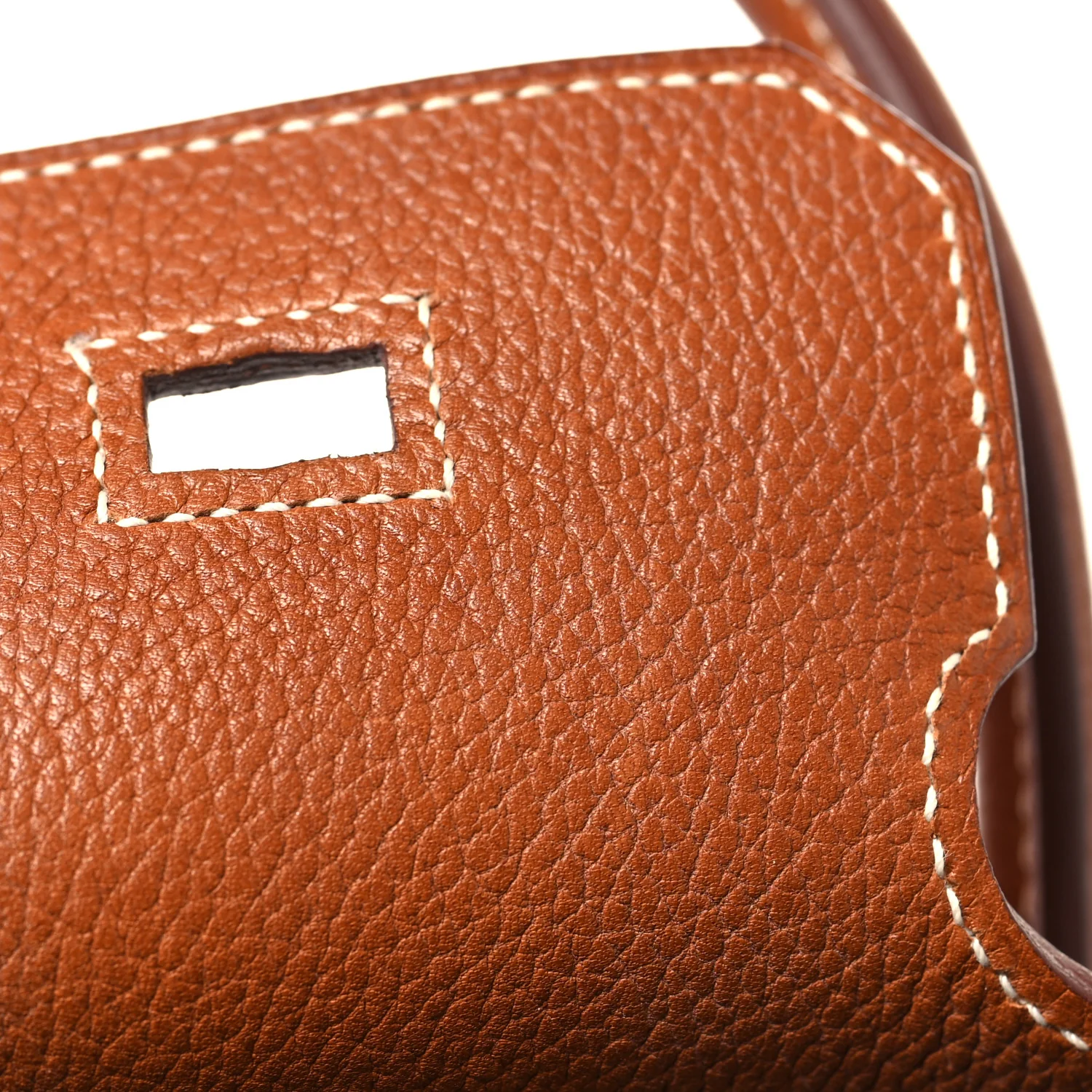 Natural Barenia Faubourg Birkin 30 Fauve - Image 13