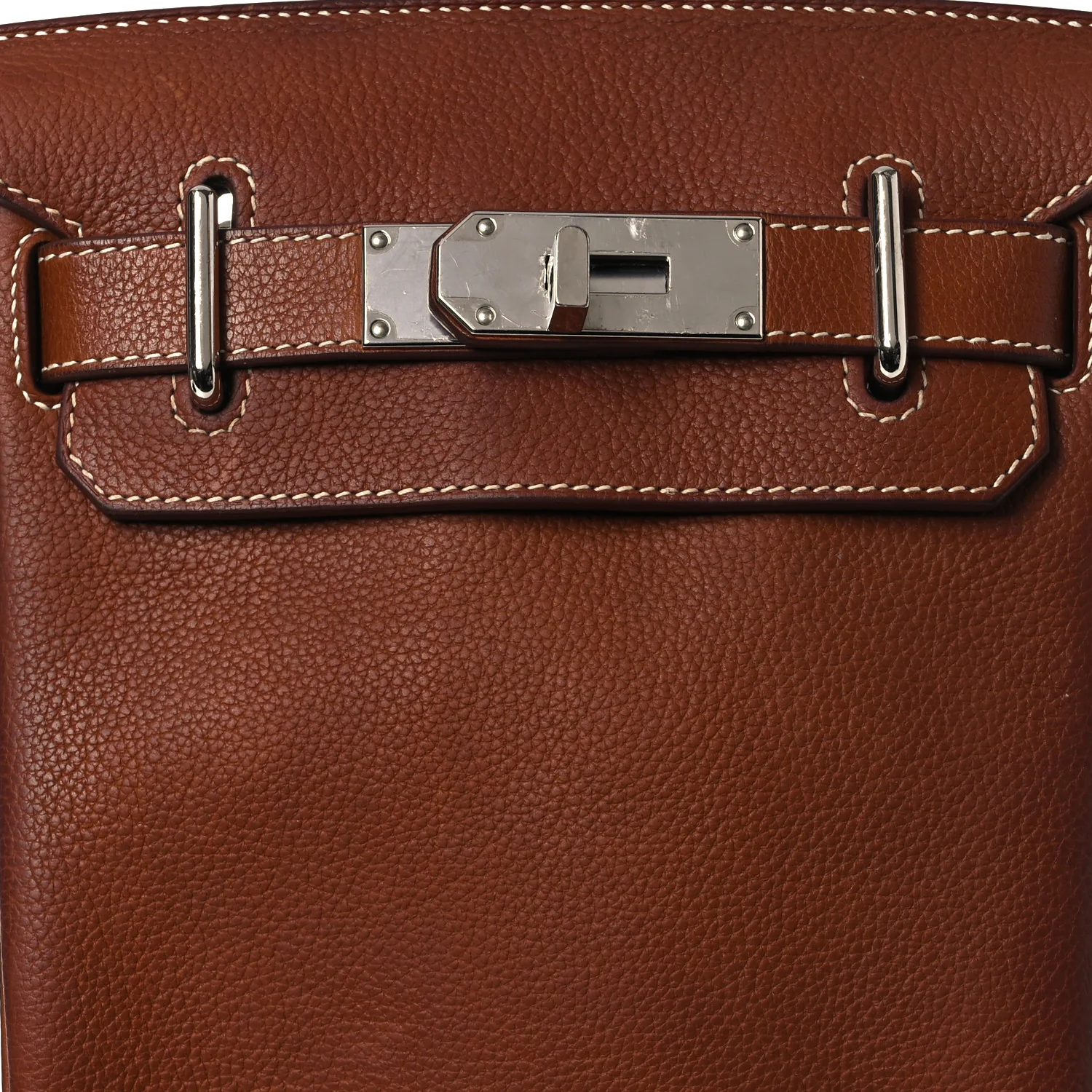 Natural Barenia Faubourg Hac A Dos PM Backpack Fauve - Image 8