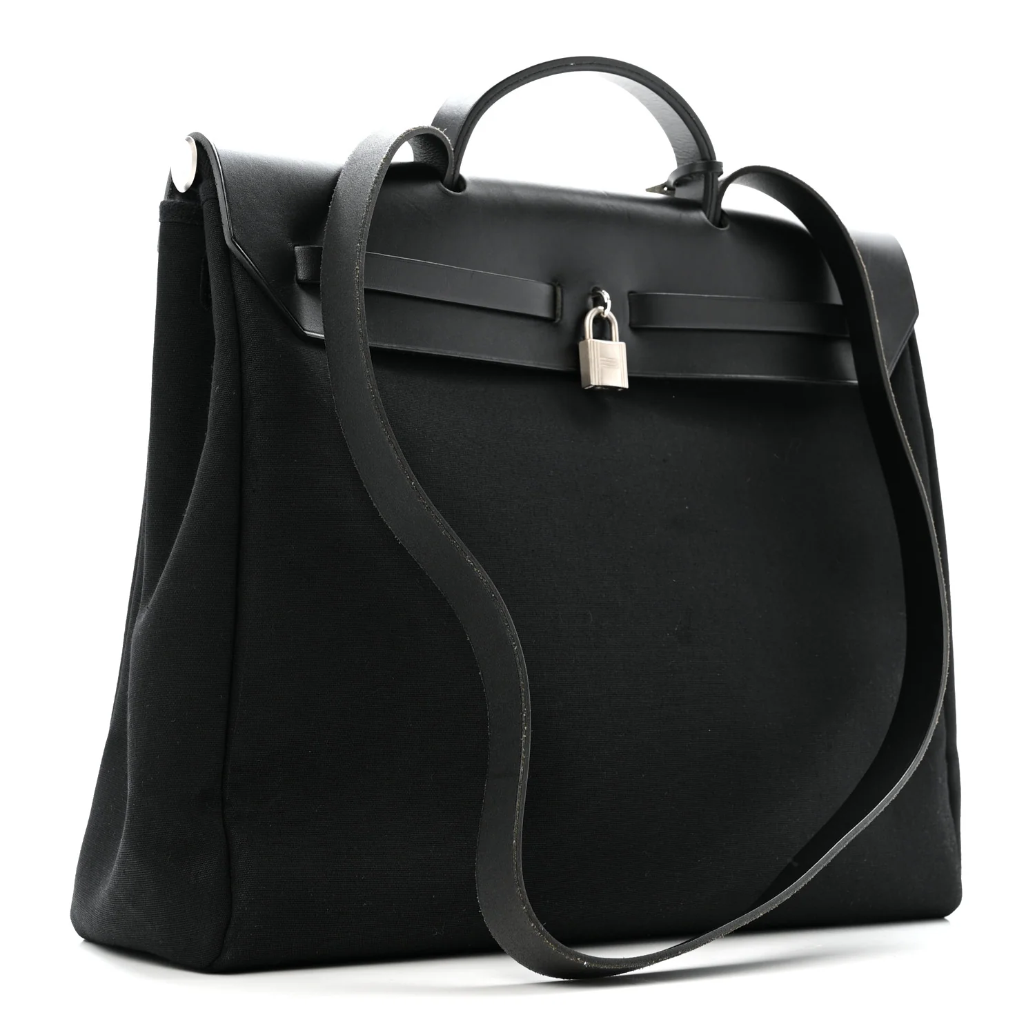 oile Vache Calfskin Herbag 39 MM Black - Image 4