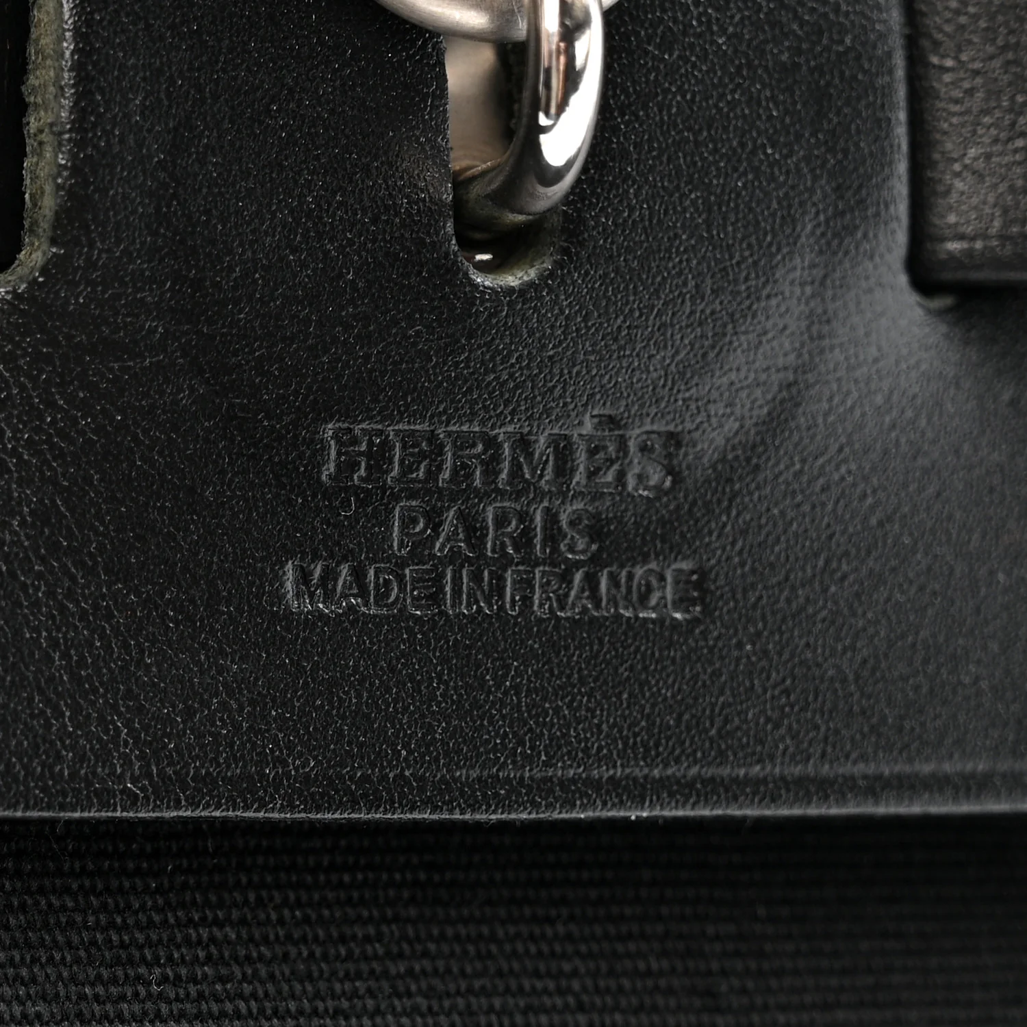 oile Vache Calfskin Herbag 39 MM Black - Image 8