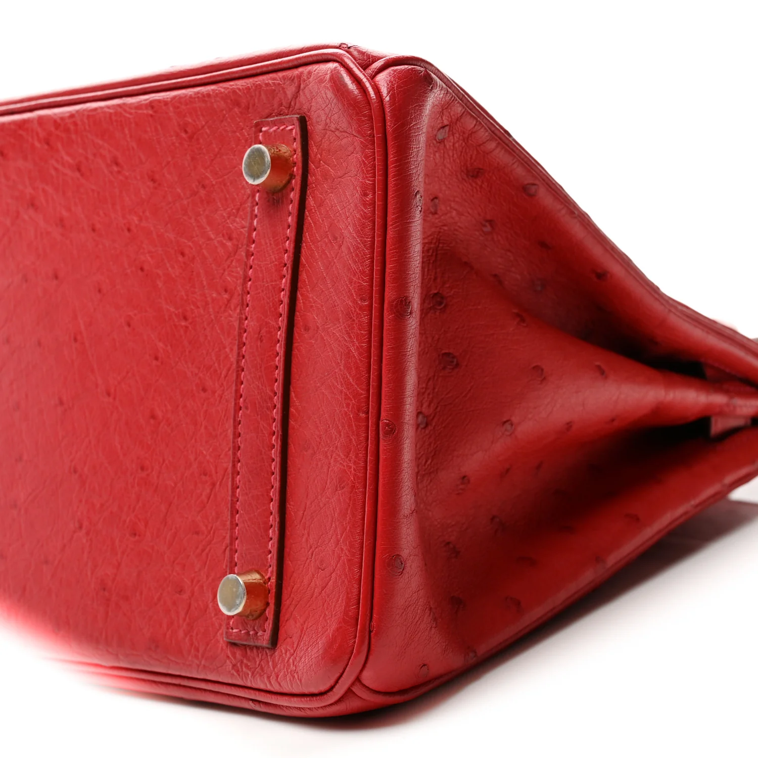 Ostrich Birkin 30 Rouge Vif - Image 10