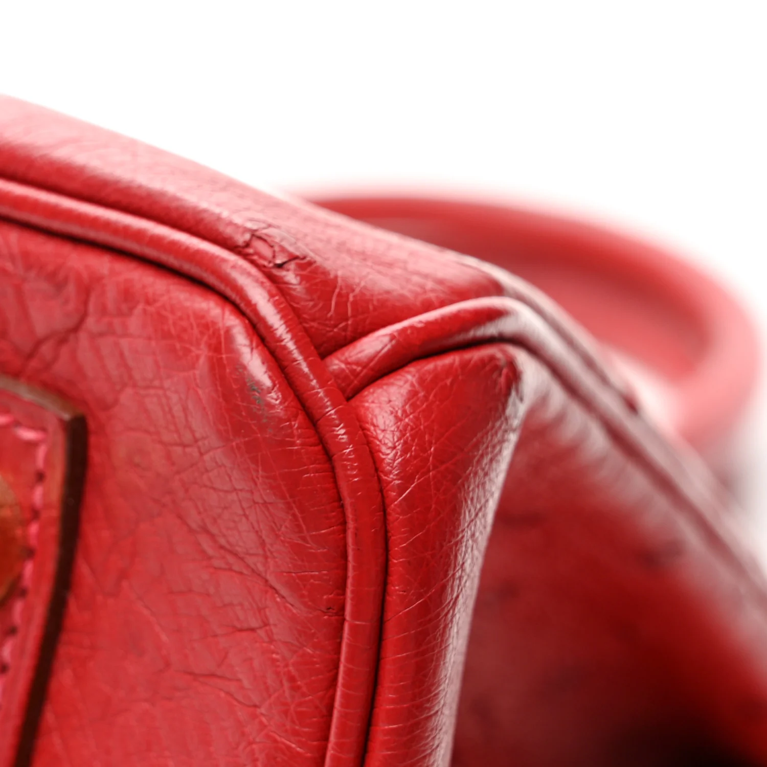 Ostrich Birkin 30 Rouge Vif - Image 11