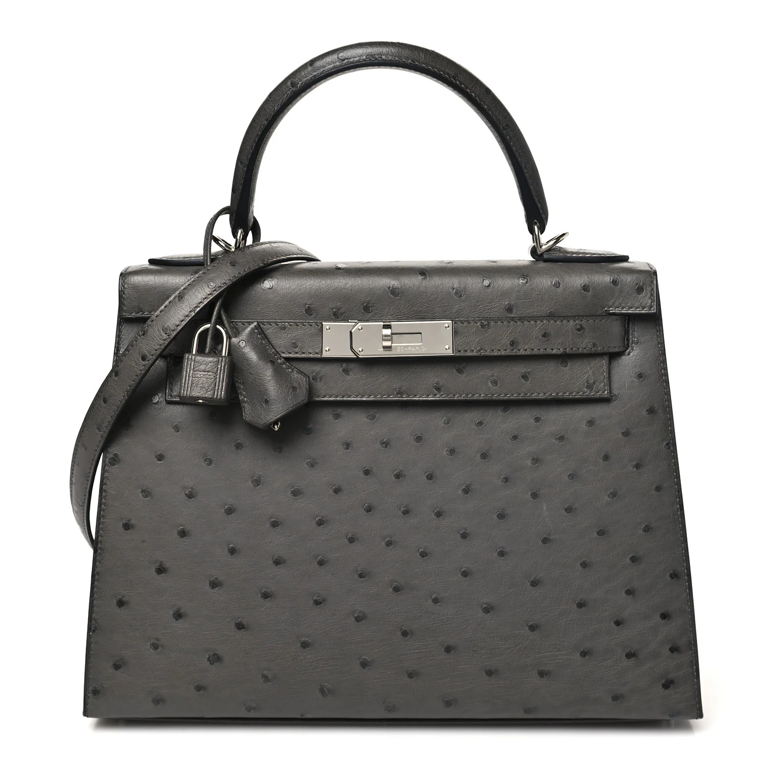 Ostrich Kelly Sellier 28 Graphite