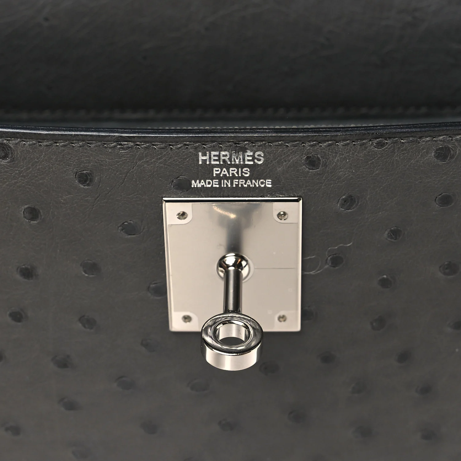 Ostrich Kelly Sellier 28 Graphite - Image 7