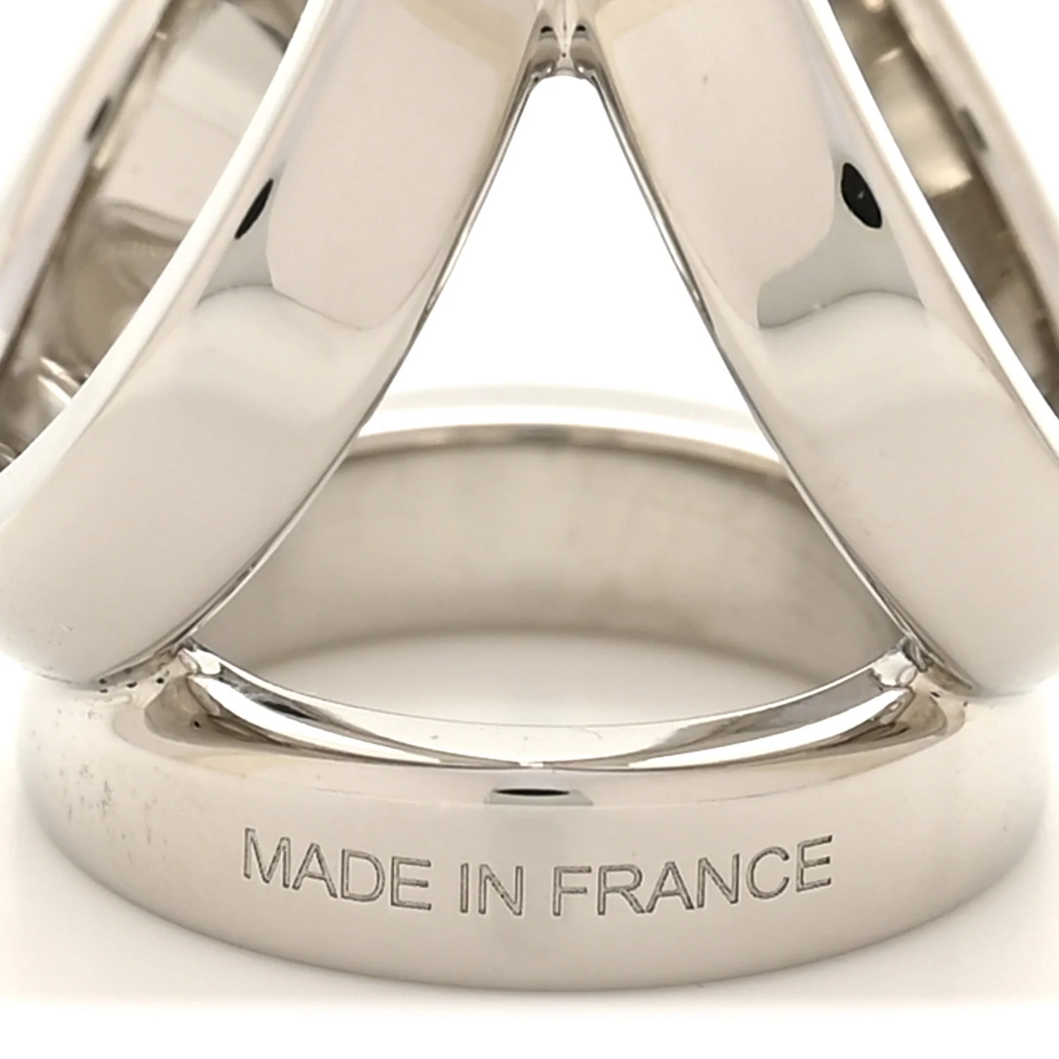 Palladium Trio Mini Scarf Ring - Image 4