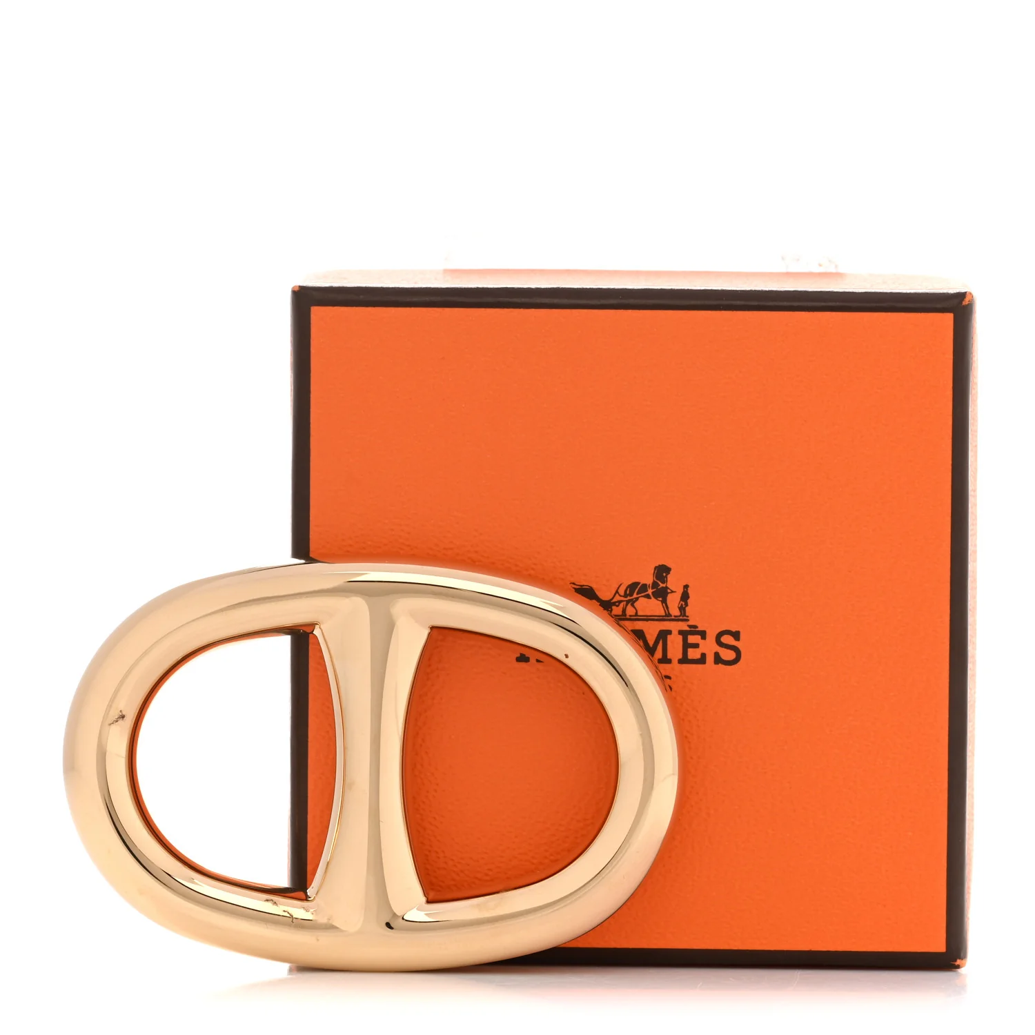 Permabrass Chaine D'ancre Scarf Ring - Image 5