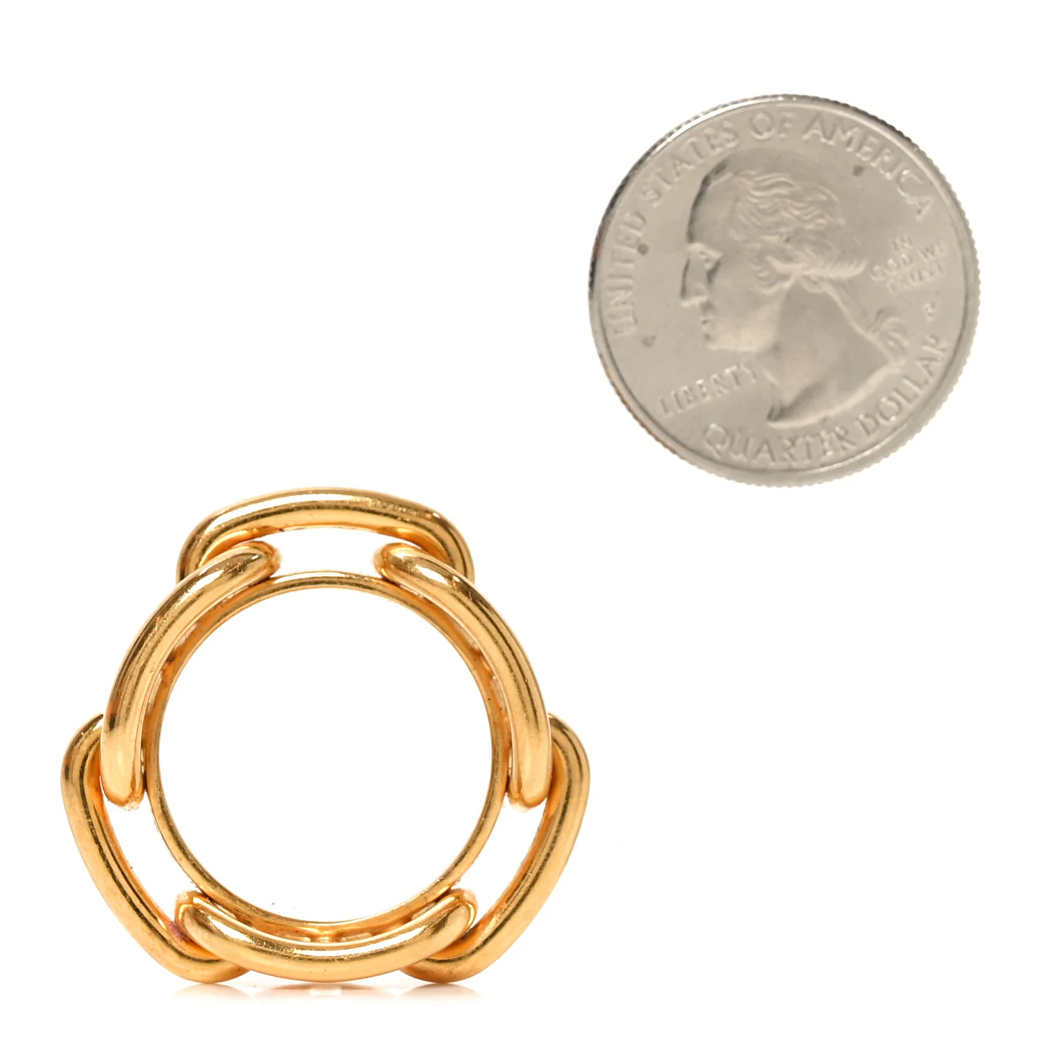 Permabrass Regate Scarf Ring - Image 2
