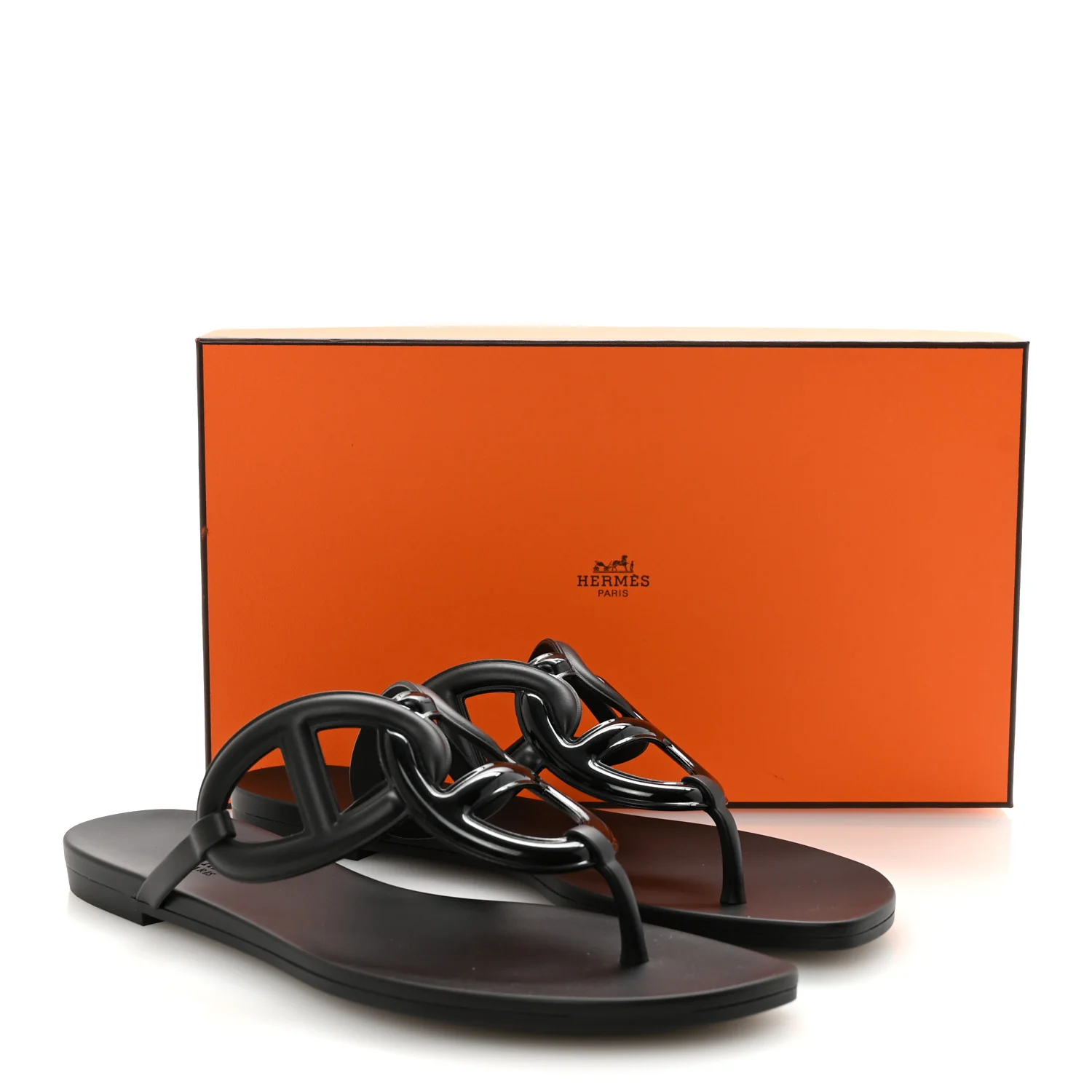 Rubber Womens Egerie Sandals 38 Black - Image 9