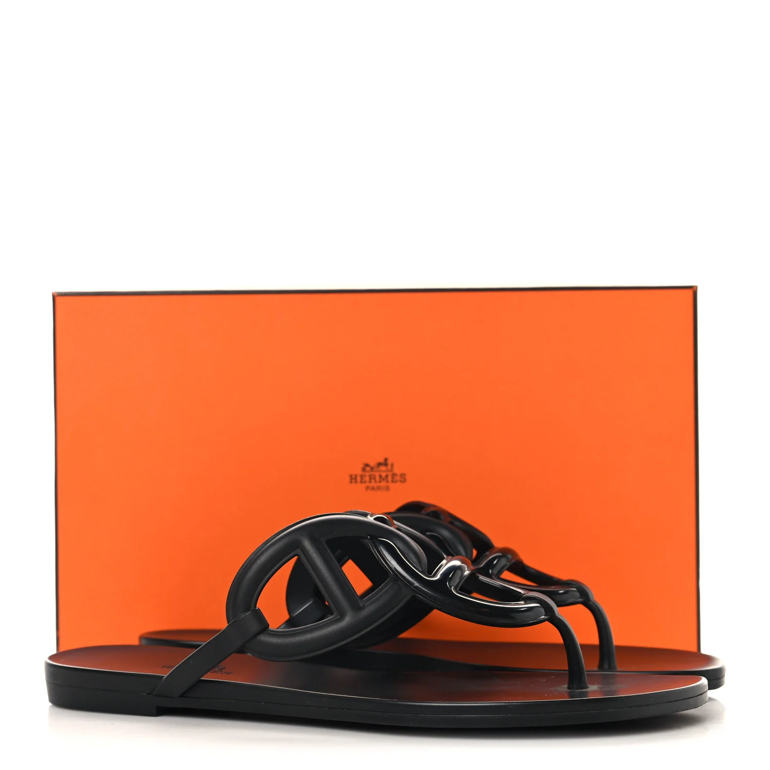 Rubber Womens Egerie Sandals 38 Black - Image 10