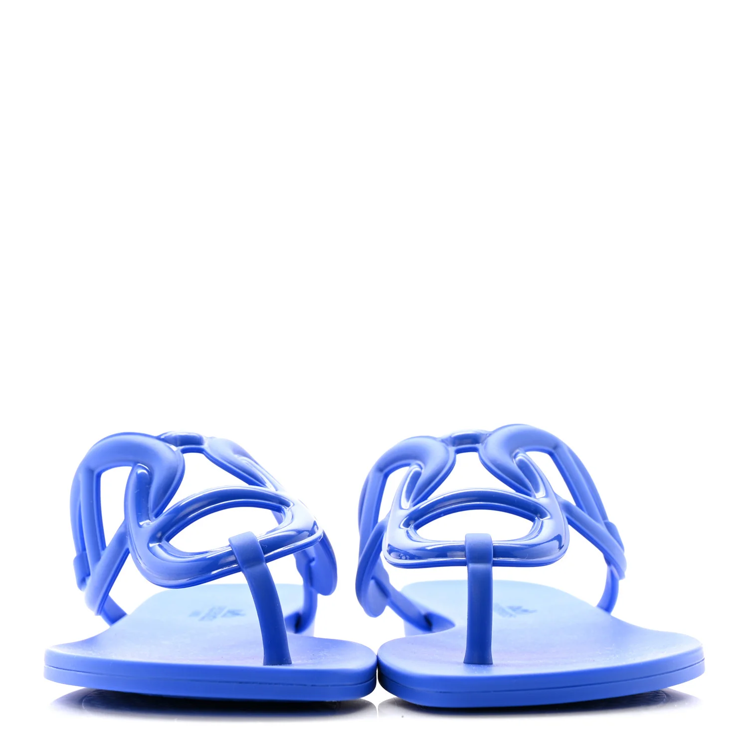 Rubber Womens Egerie Sandals 38 Bleu Outremer - Image 3