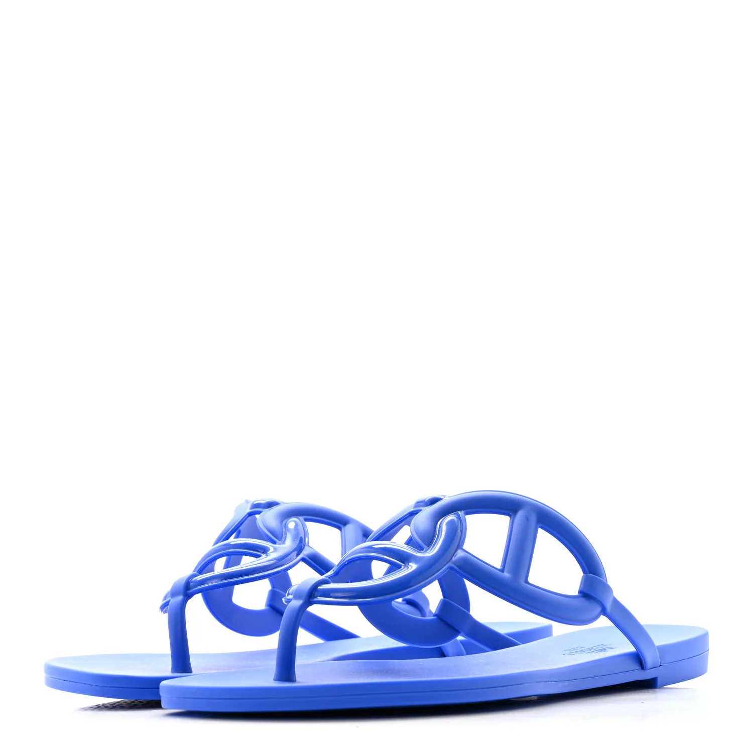 Rubber Womens Egerie Sandals 38 Bleu Outremer - Image 4