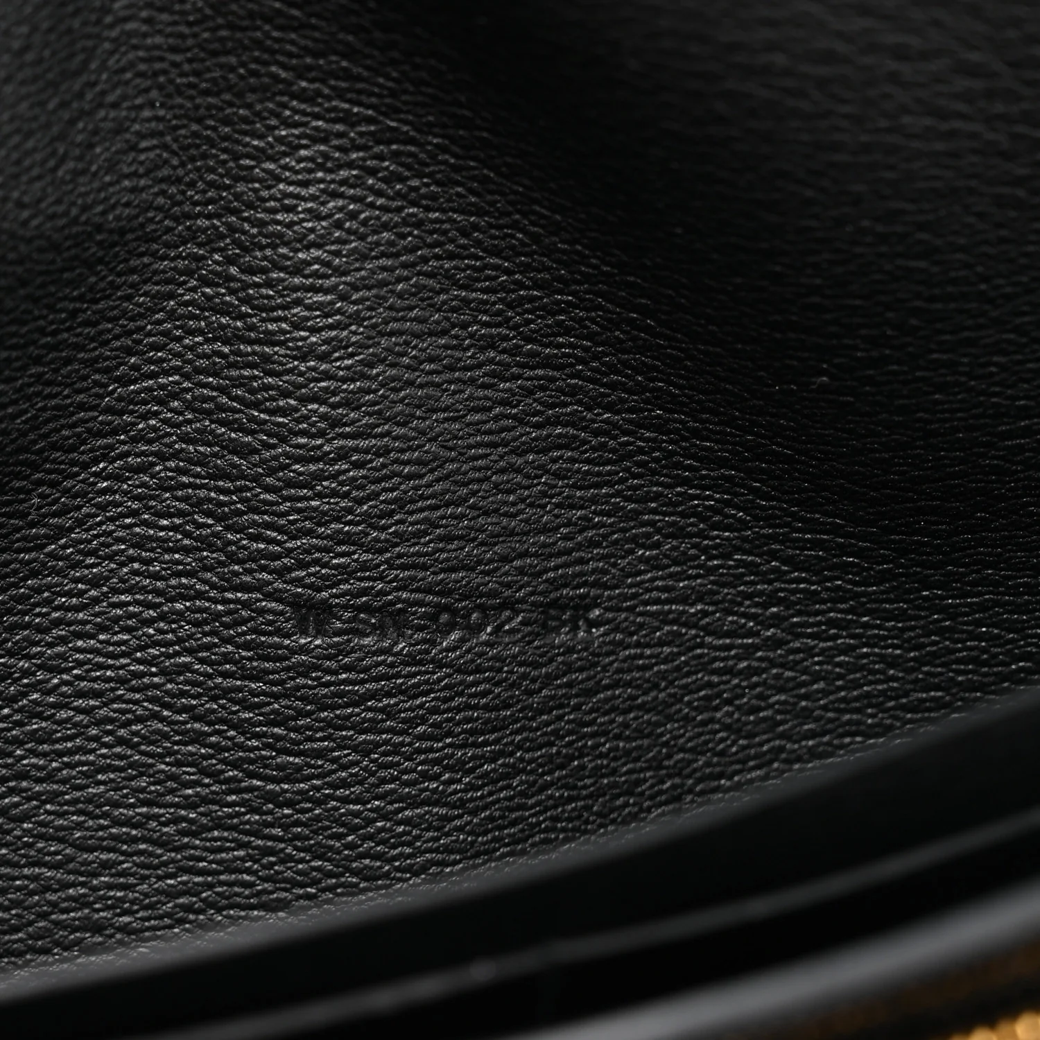 Shiny Alligator Kelly Pocket Long Wallet Black - Image 8