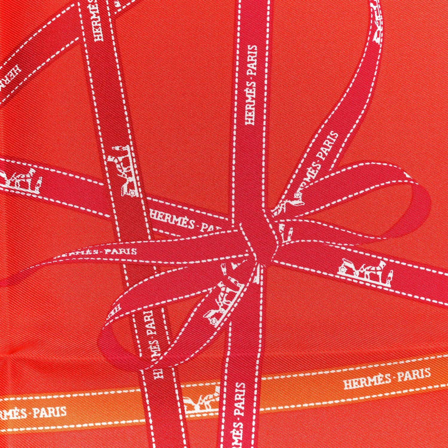 Silk Bolduc Pocket Square Scarf - Image 2
