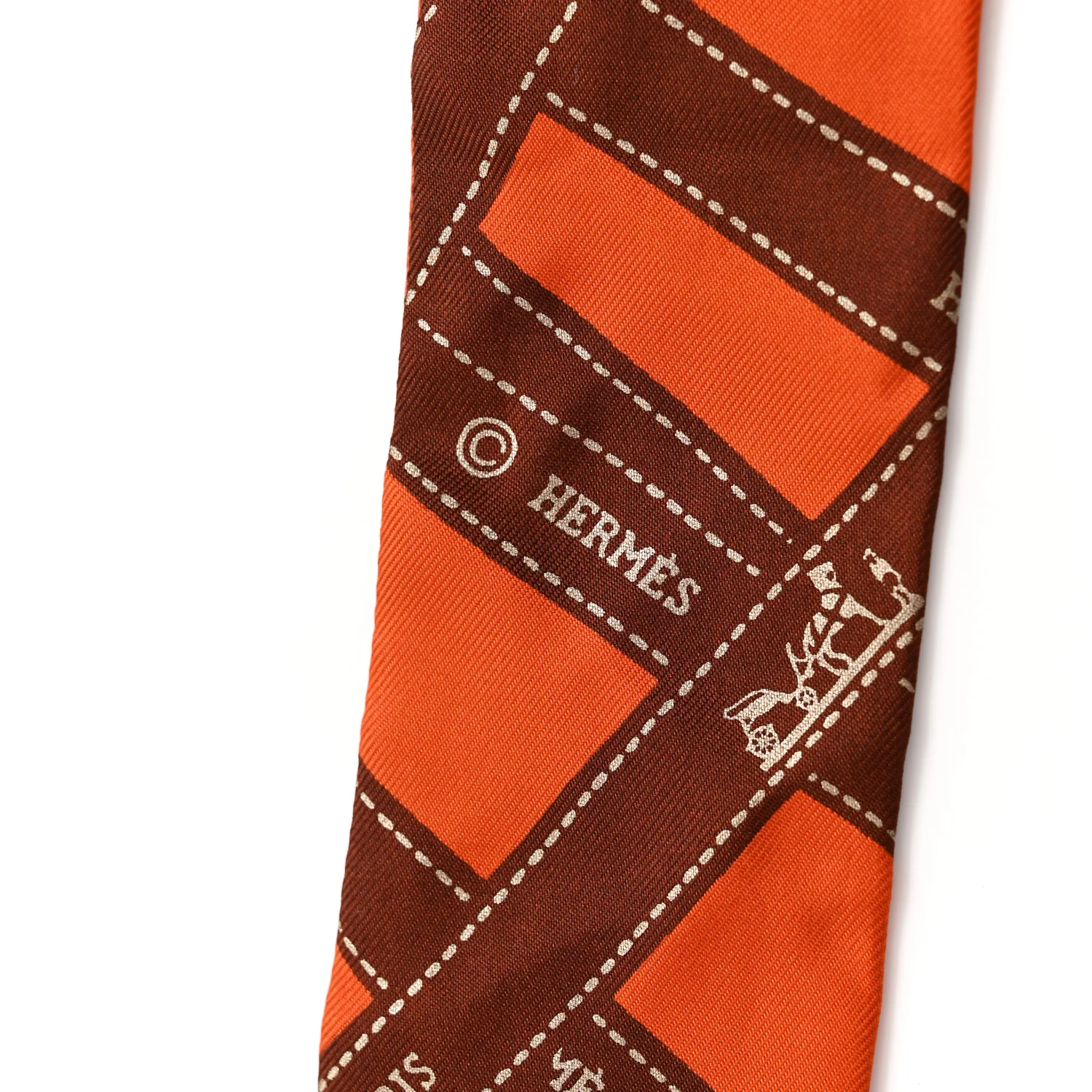 Silk Bolduc Twilly Orange - Image 3