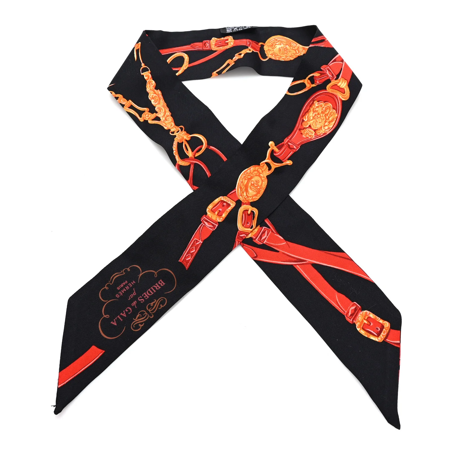 Silk Brides De Gala Twilly Noir Rouge Orange Vif