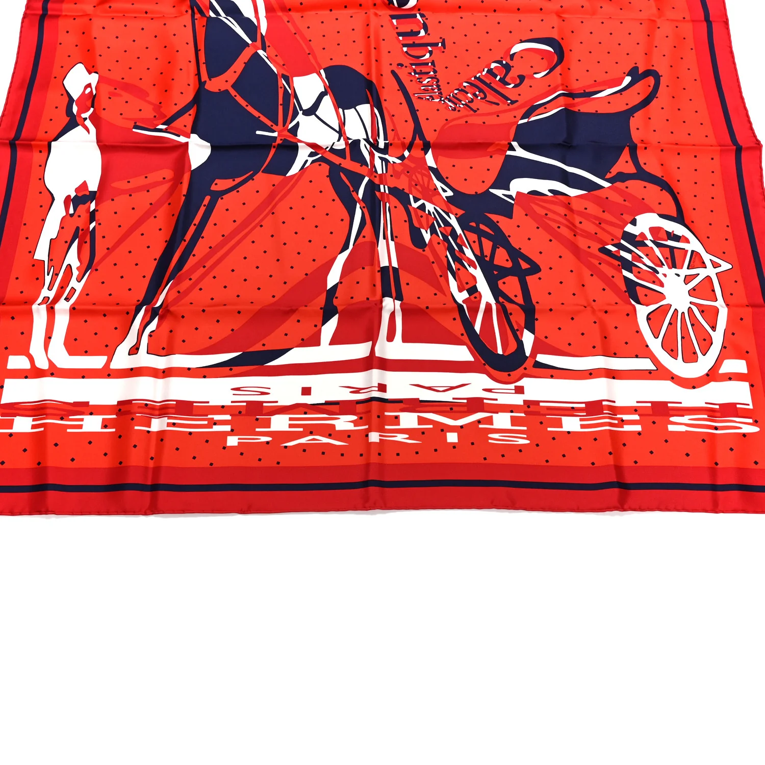 Silk Caleche Elastique Scarf 90 - Image 2