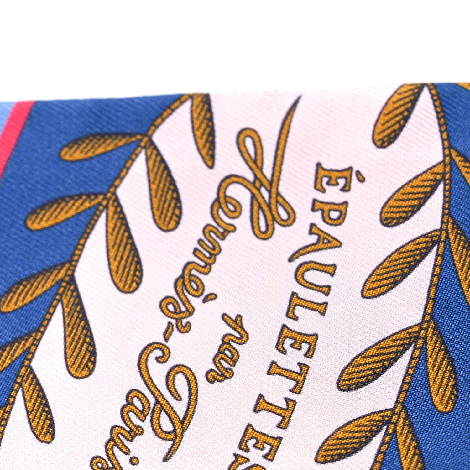 Silk Epaulettes De Gala Twilly Vert Amande Rose - Image 5