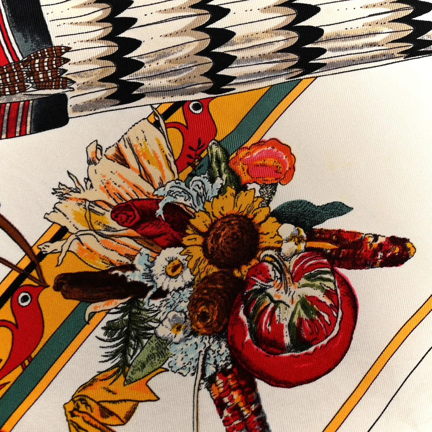 Silk Kachinas Wash Scarf 90 - Image 6