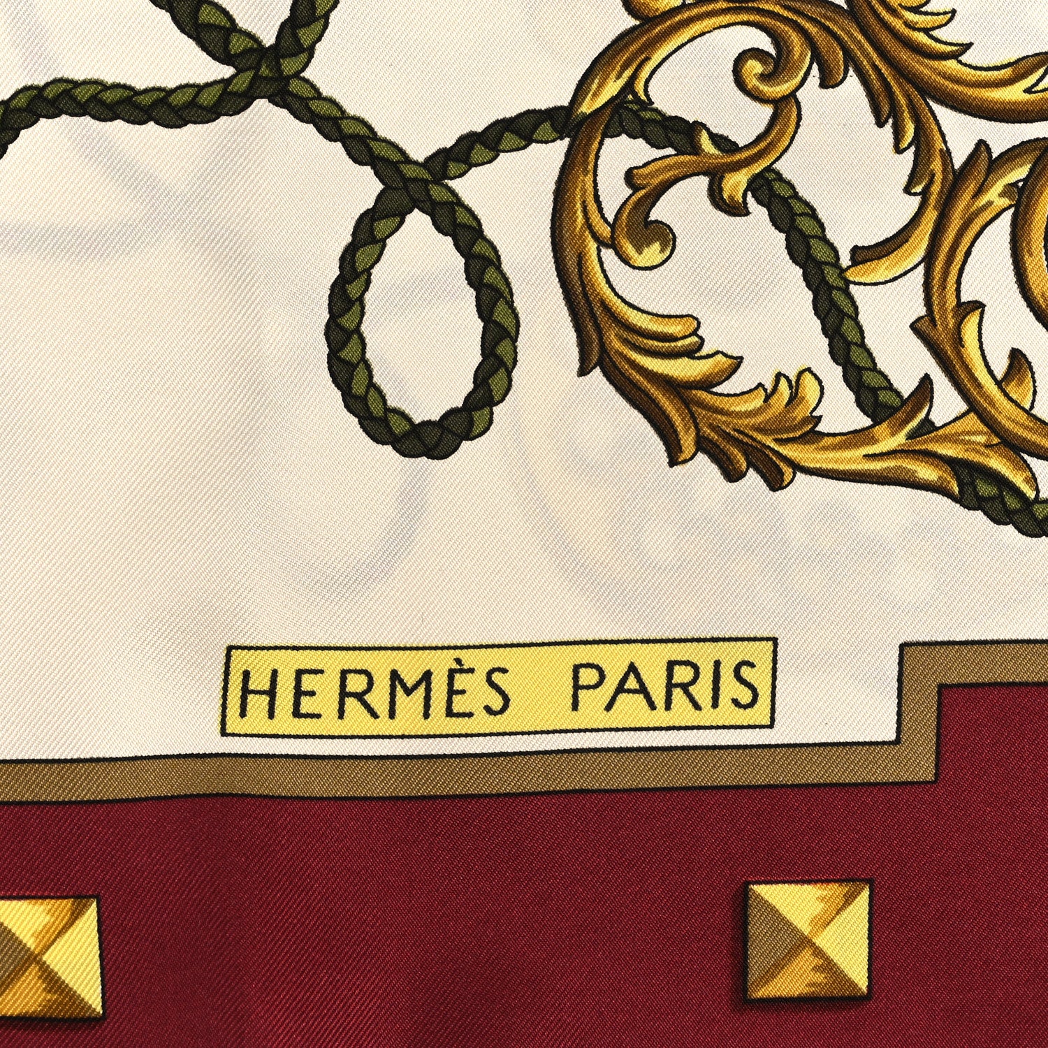 Silk Keys Les Cles Scarf 90 - Image 2