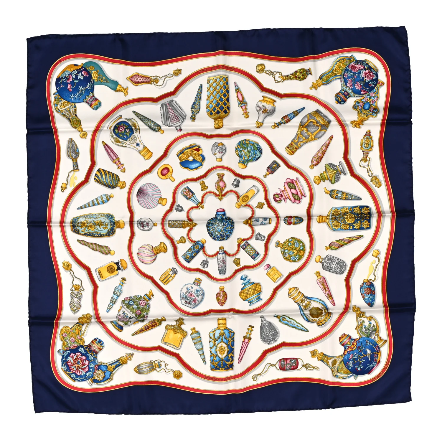 Silk Qu Importe Le Flacon Scarf 90