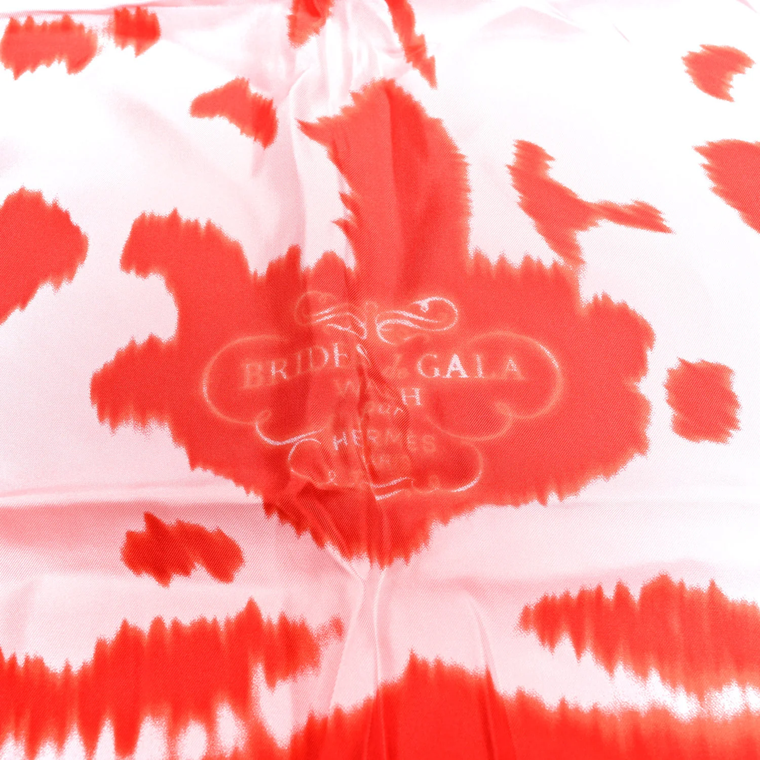 Silk Wash Brides De Gala Wash Scarf 90 Rouge Rose Pale - Image 2