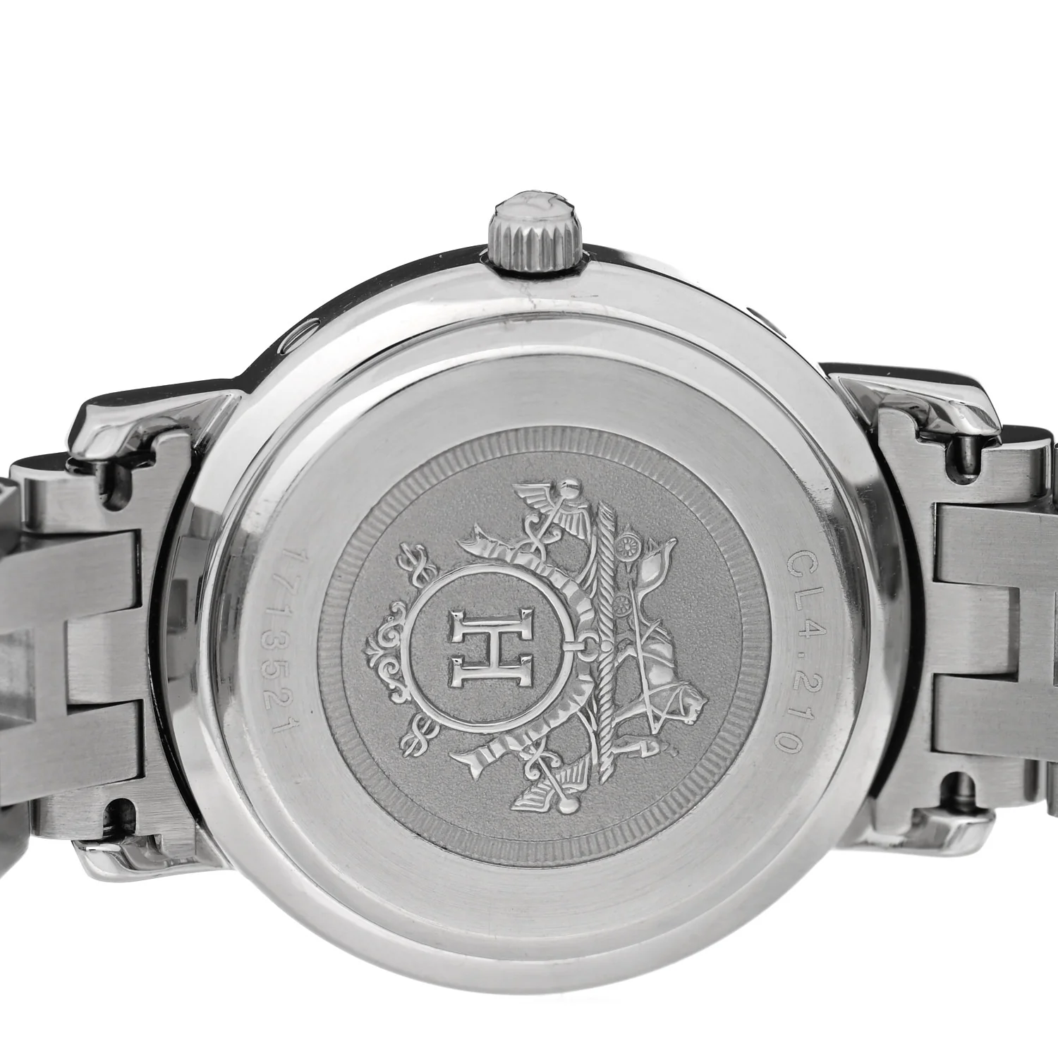 Stainless Steel 24mm Clipper Quartz Watch Grey - Image 4