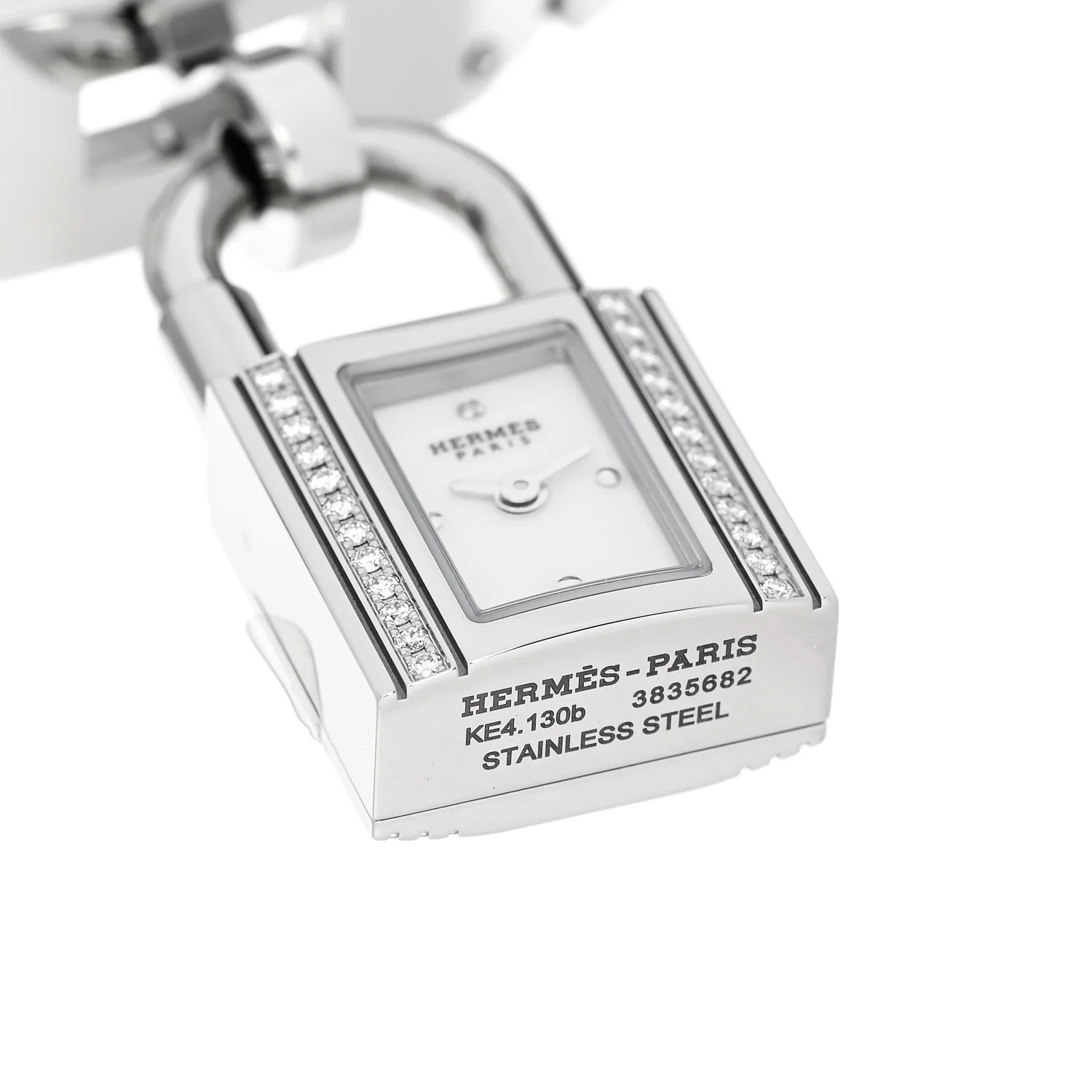 Stainless Steel Diamond 16mm Kelly Quartz Watch - Image 4