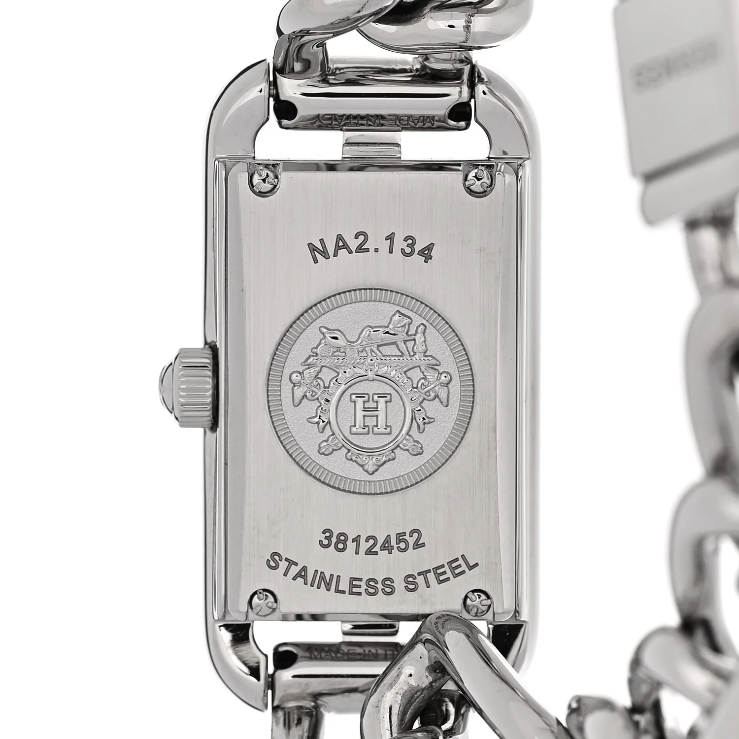 Stainless Steel Diamond Bezel 17mm Nantucket Quartz Watch - Image 4