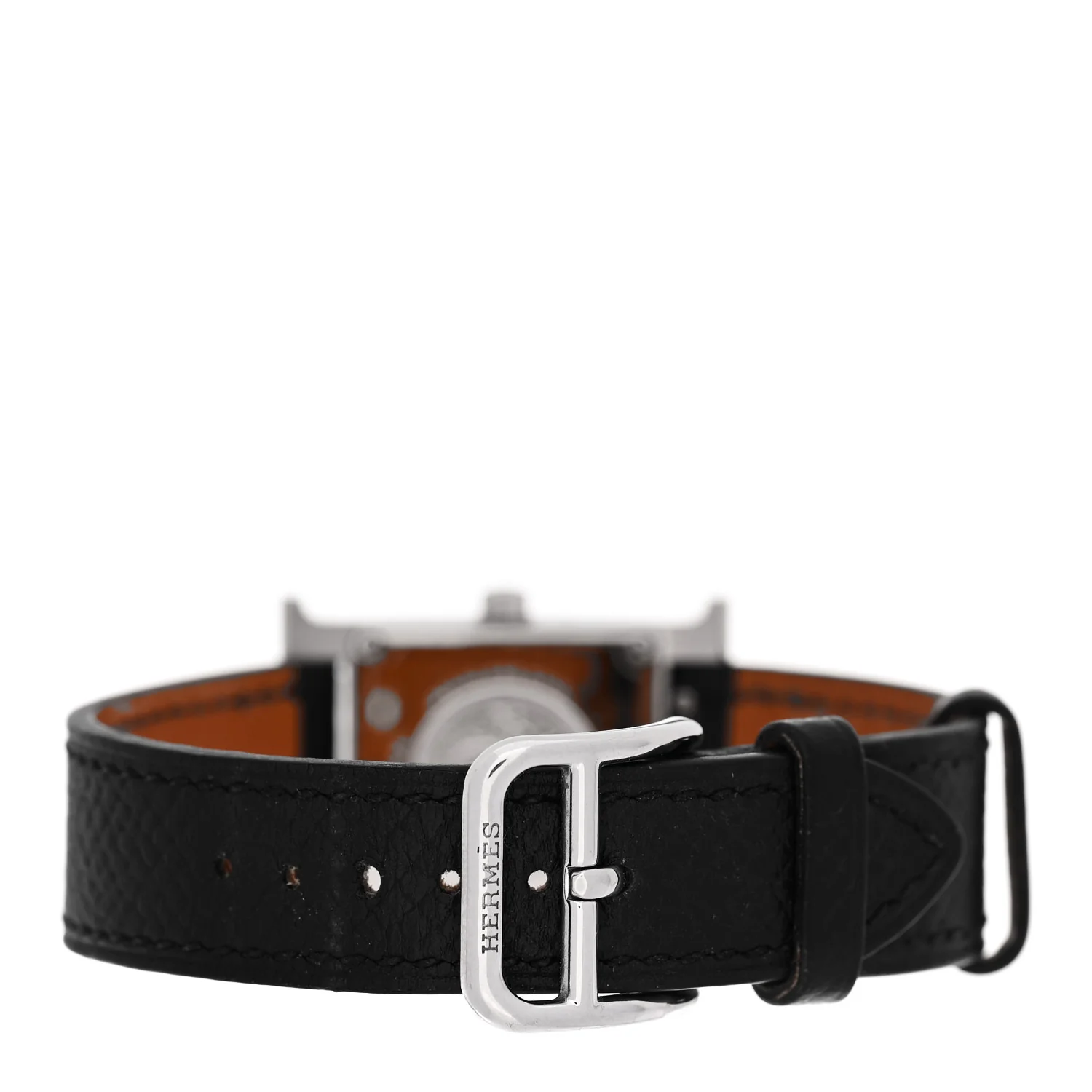 Stainless Steel Epsom 21mm Heure H Hour Quartz Watch Noir - Image 3
