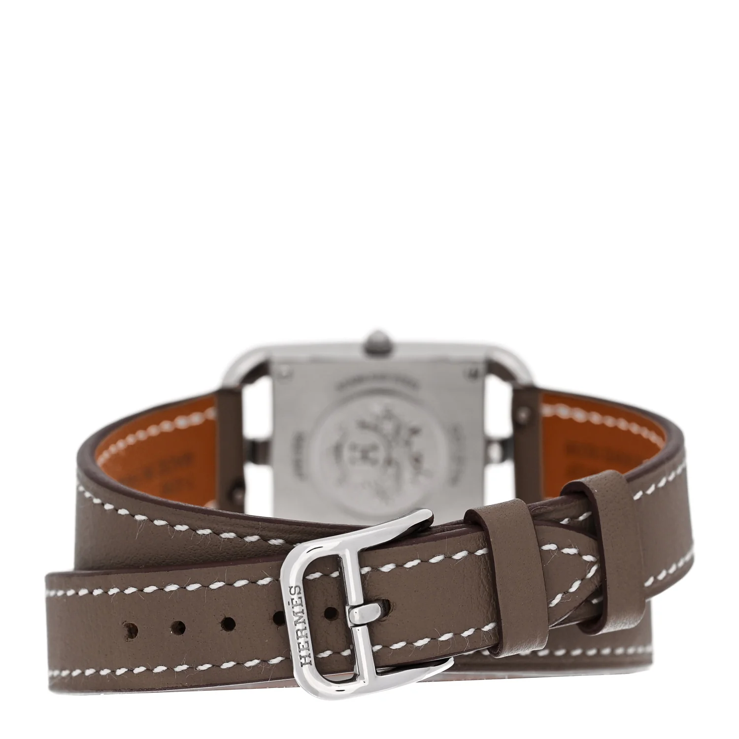 Stainless Steel Swift 23mm Cape Cod Double Tour Quartz Watch Etoupe - Image 3