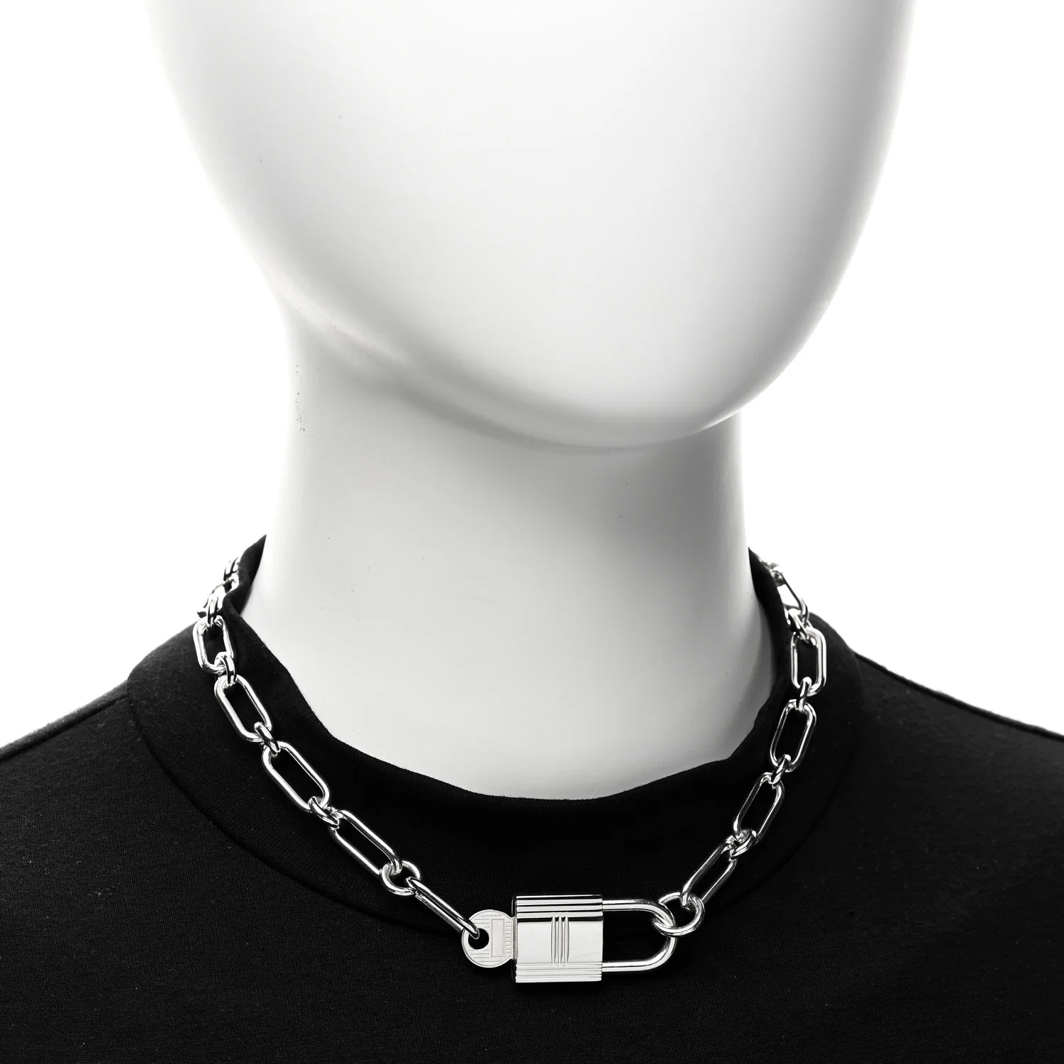 Sterling Silver Alpha Kelly Choker Necklace - Image 2