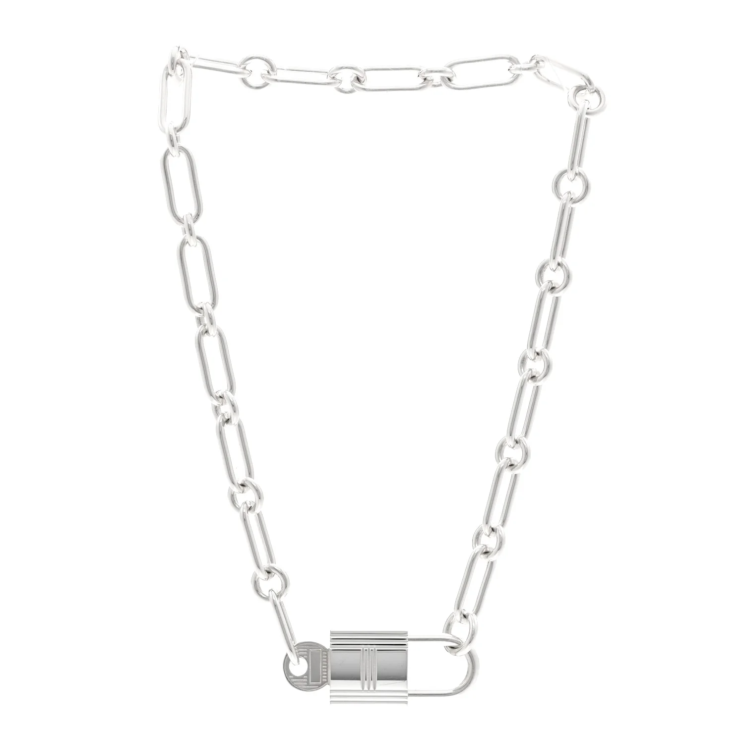 Sterling Silver Alpha Kelly Choker Necklace - Image 3