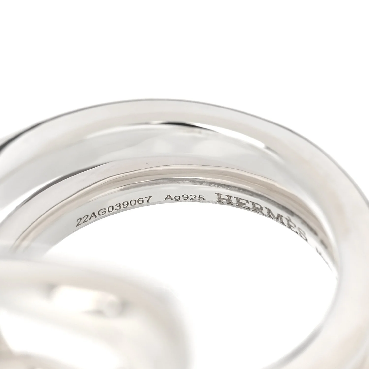 Sterling Silver Chaine D'Ancre Punk Ring 52 6 - Image 4