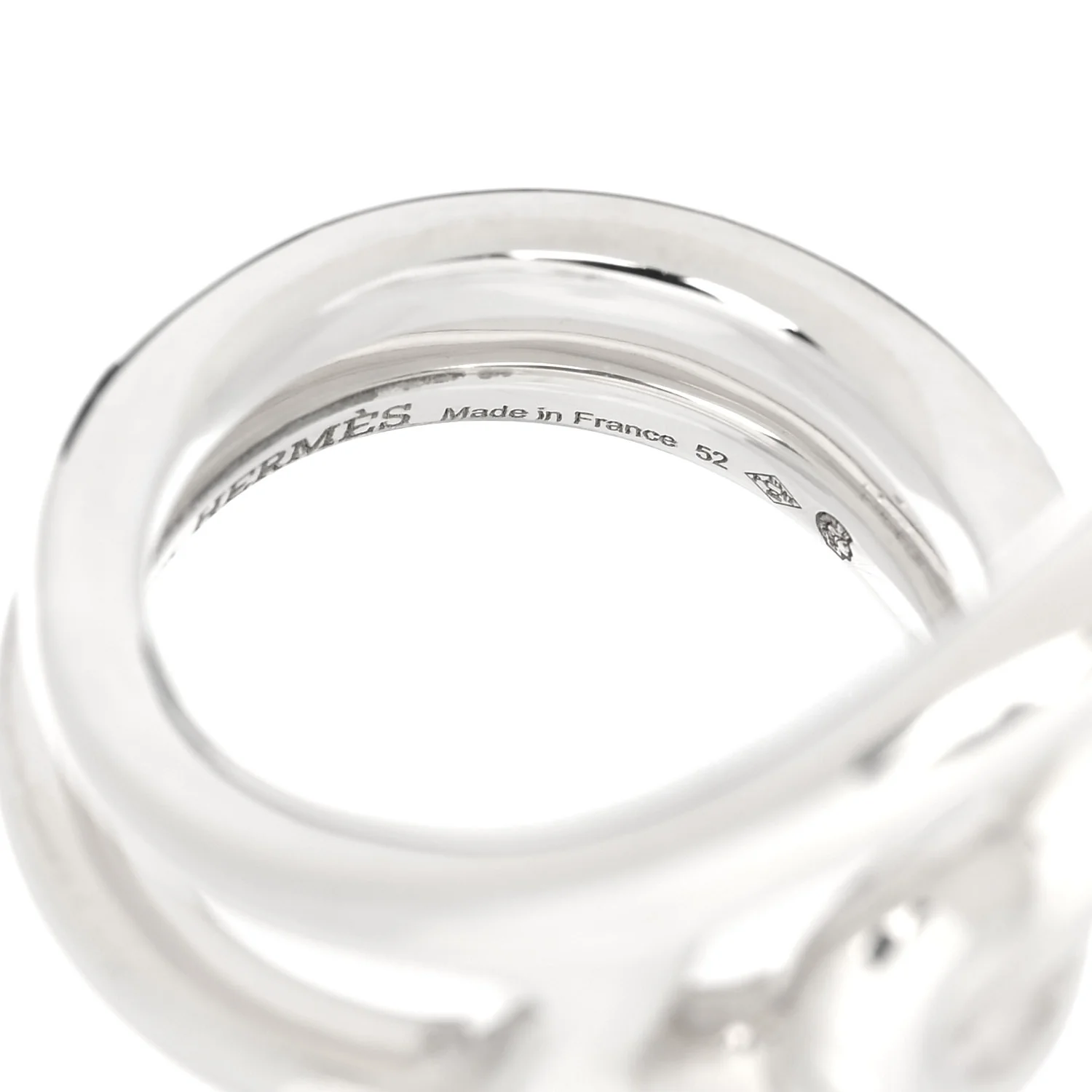 Sterling Silver Chaine D'Ancre Punk Ring 52 6 - Image 5