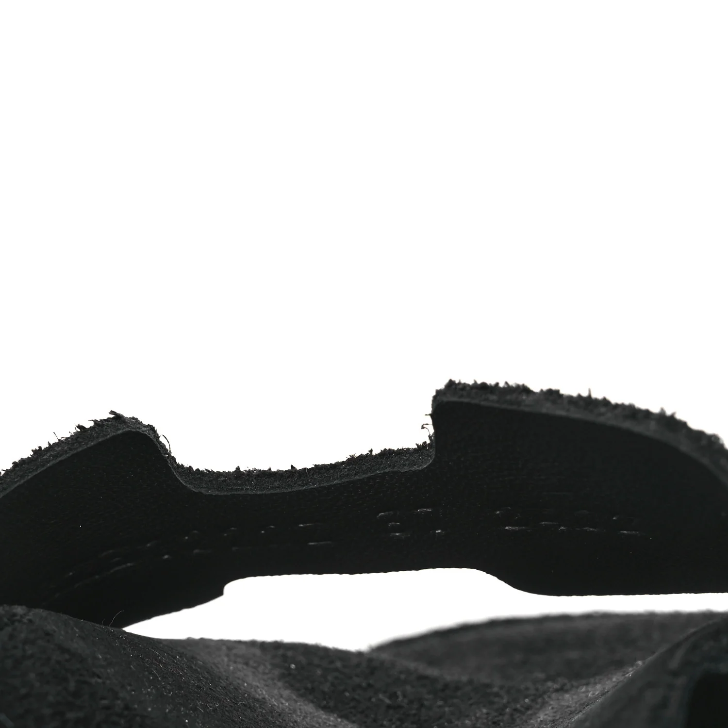 Suede Calfskin Go Mules 37 Black - Image 10
