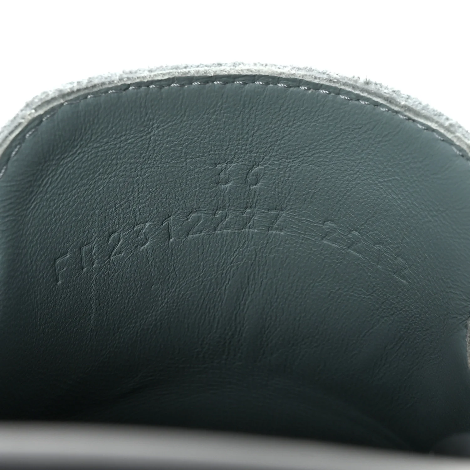 Suede Calfskin Womens Go Mules 36 Bleu Pinede - Image 9