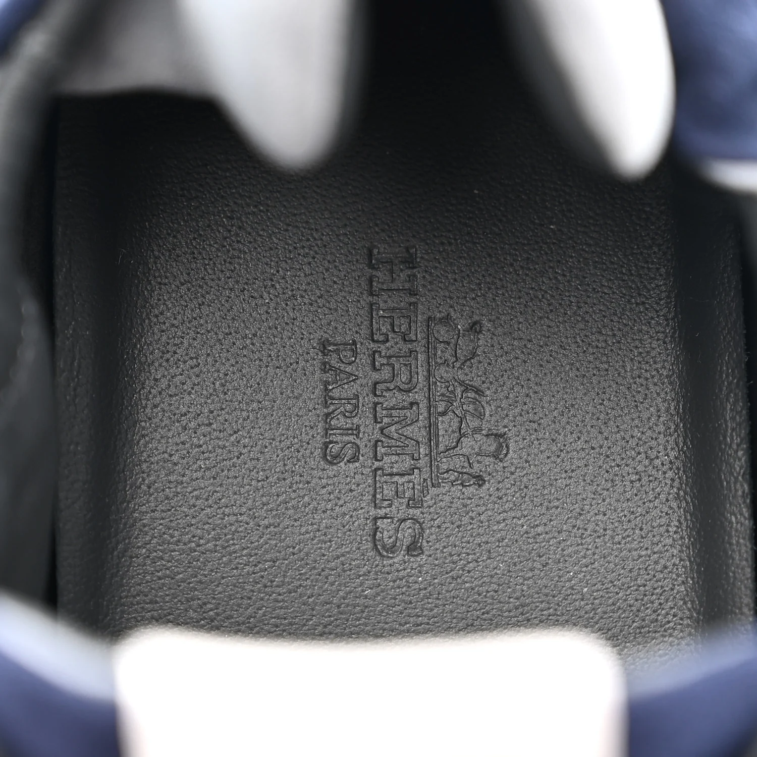 Suede Goatskin Jet Sneakers 38 Marine Gris Orage - Image 8