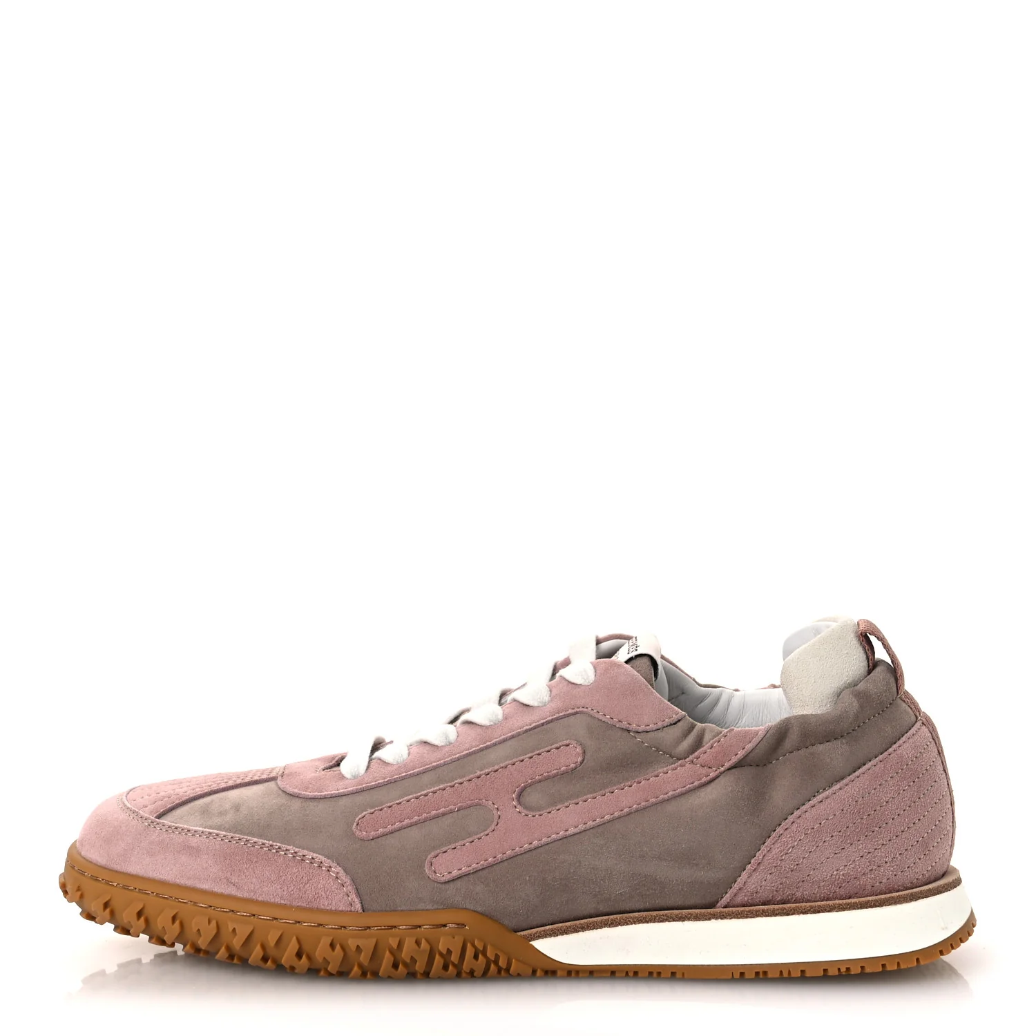Suede Goatskin Jet Sneakers 39 Rose Cancan Rose Aquarelle