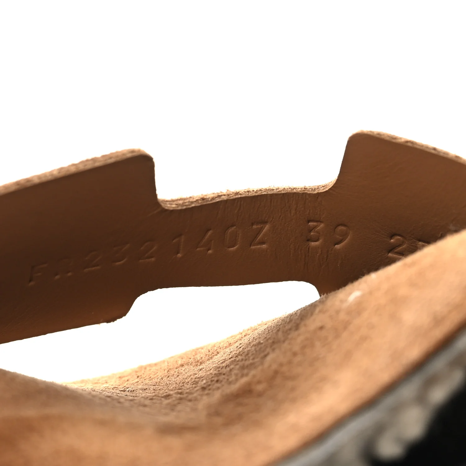 Suede Goatskin Shearling Go Mules 39 Brun Frume Ecru - Image 7