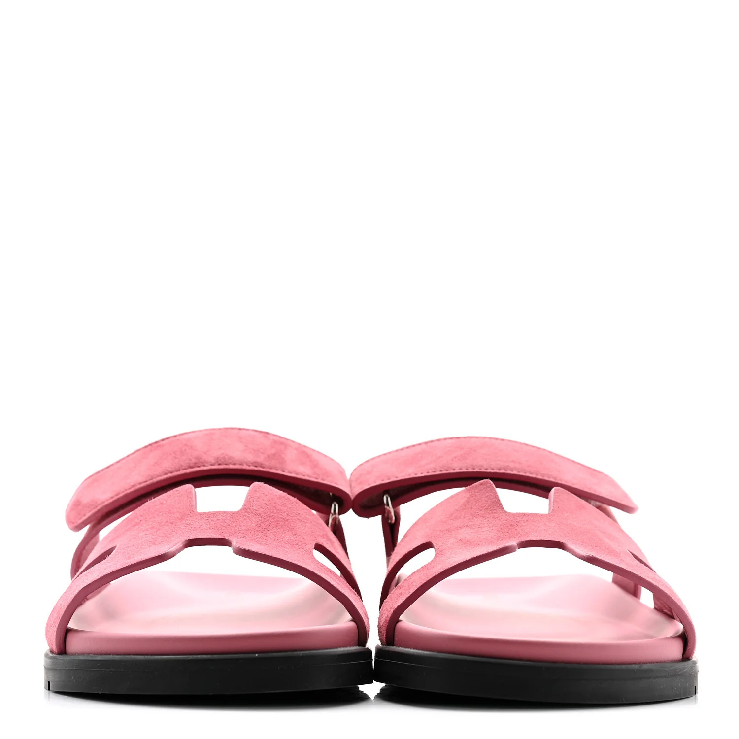 Suede Goatskin Womens Chypre Sandals 39.5 Rose Aphrodite - Image 3