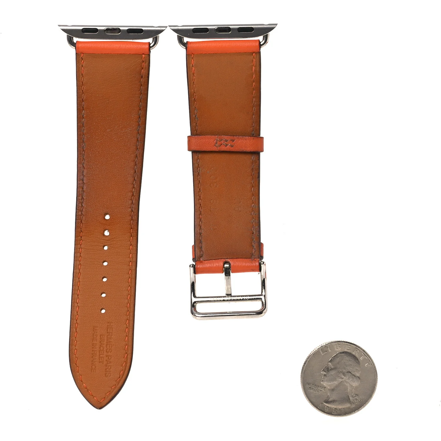 Swift 45mm Apple Watch Single Tour Band Orange - Image 2