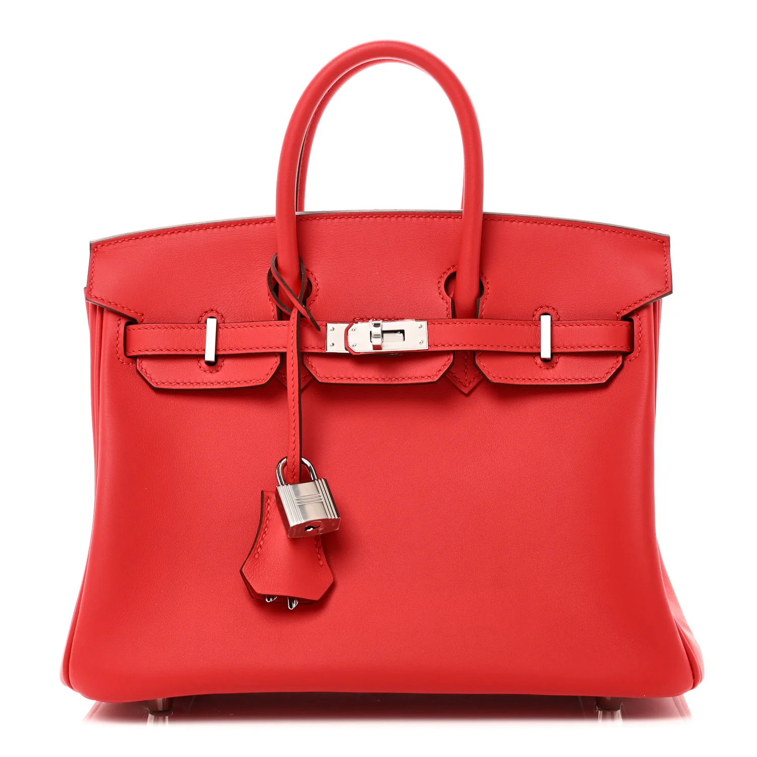 Swift Birkin 25 Rouge De Coeur